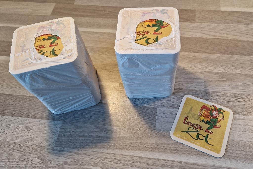 Brugse Zot bierviltjes, Ophalen of Verzenden, Nieuw, Viltje(s), Overige merken