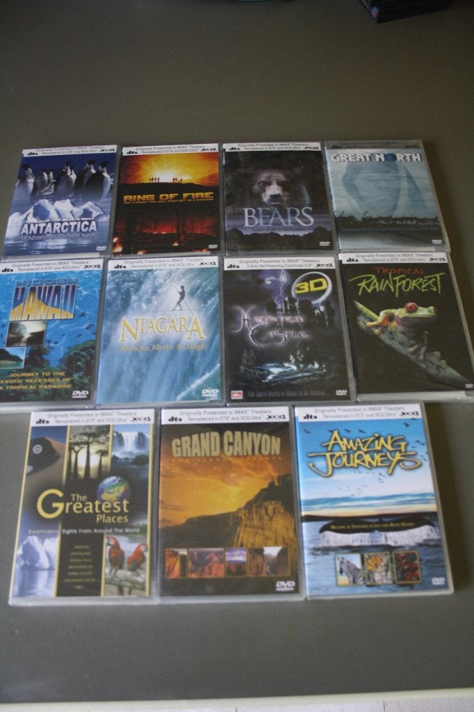 11 IMAX DVD films NIEUW in seal DTS, Engels, Alle leeftijden, Nederlands, Natuur