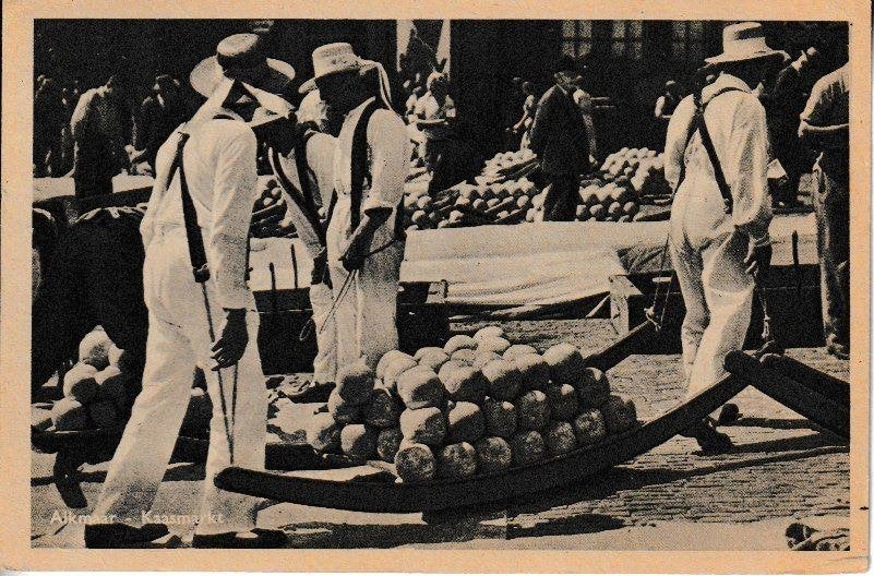 ALKMAAR - KAASDRAGERS, Ophalen of Verzenden, 1940 tot 1960, Gelopen, Noord-Holland