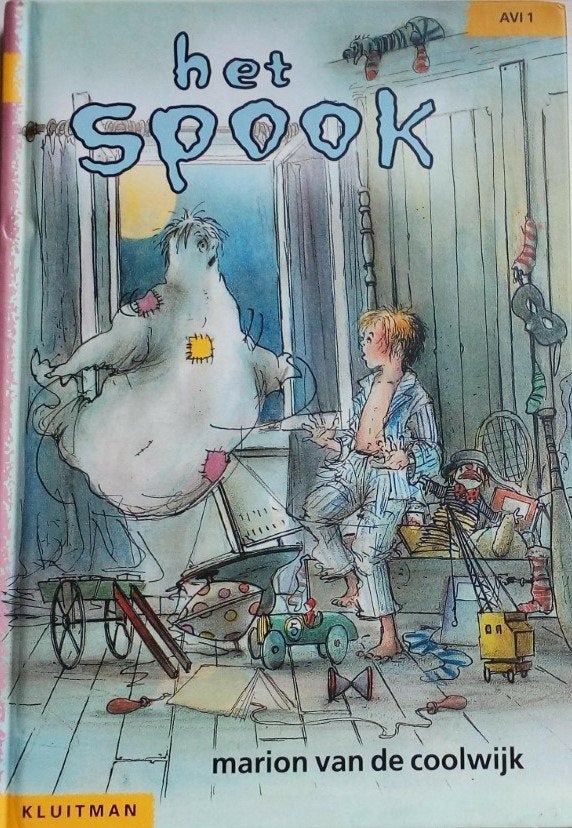 Boek - Het Spook (Avi 1) Als nieuw, Ophalen of Verzenden, Zo goed als nieuw, Sprookjes, Marion van de Coolwijk