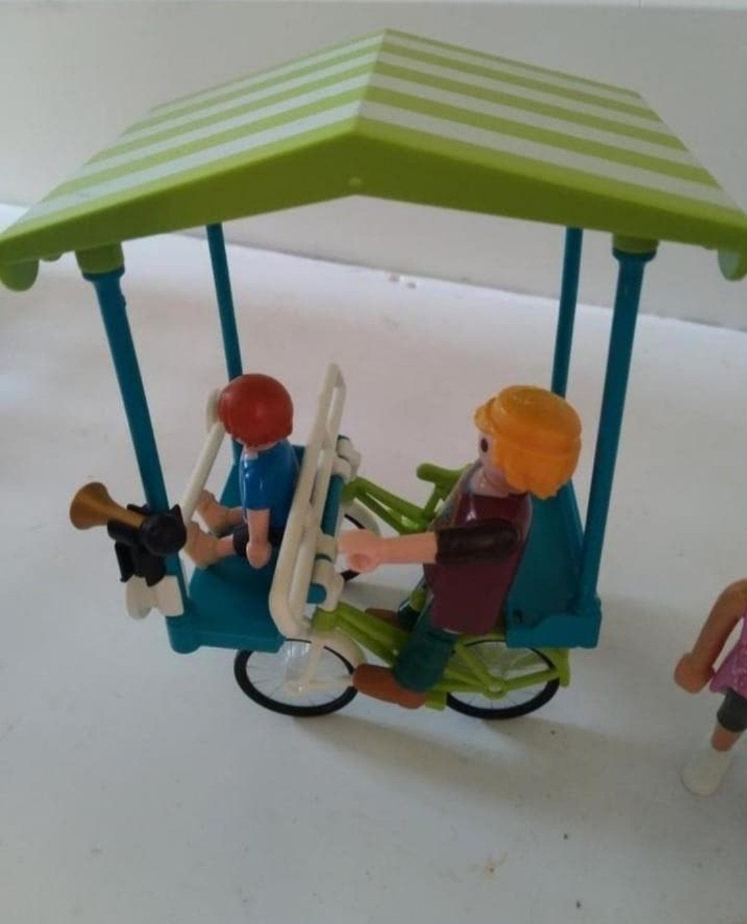 Playmobil familie fiets 70093, Complete set, Voertuig, Zo goed als nieuw, Family fun
