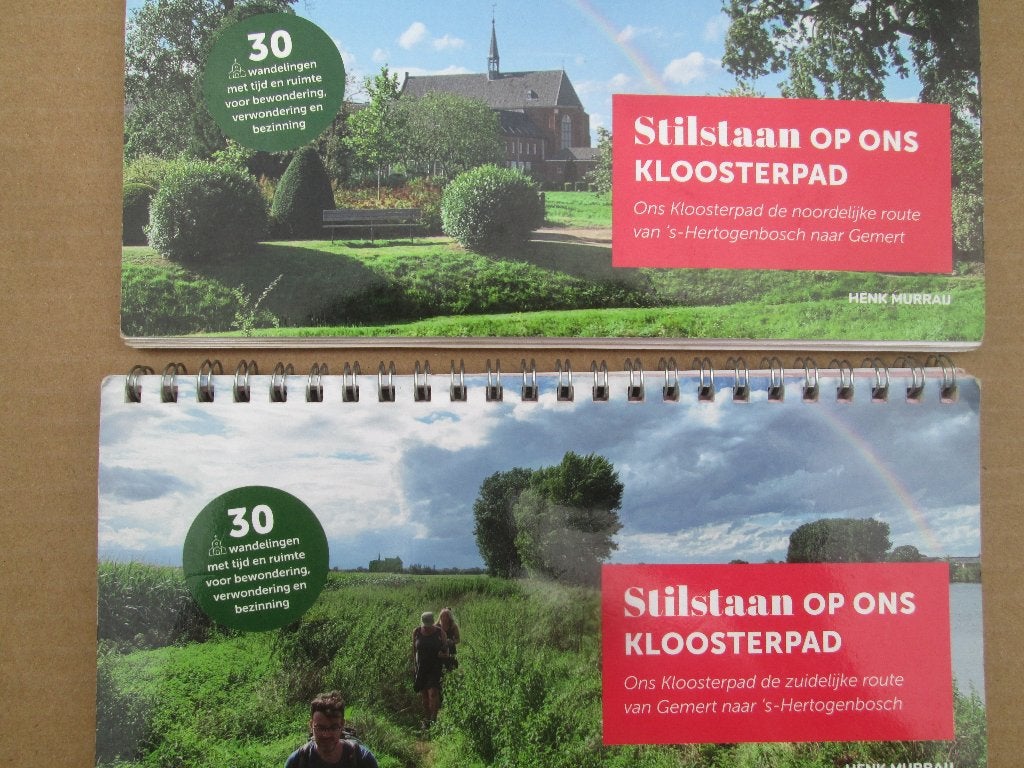 Kloosterpad 2x wandelgidsen, Overige merken, Henk Murraij, Fiets- of Wandelgids, Ophalen of Verzenden