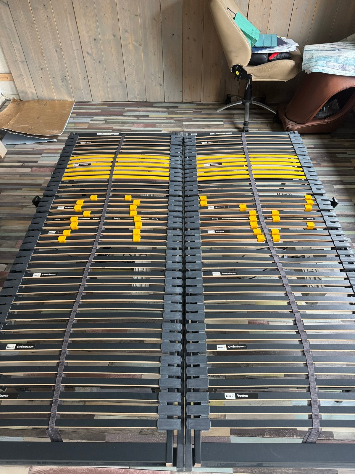 Beter Bed Bossflex 600 Elektrische Lattenbodems (2x 80x200), Huis en Inrichting, Tweepersoons, Ophalen of Verzenden, Zo goed als nieuw