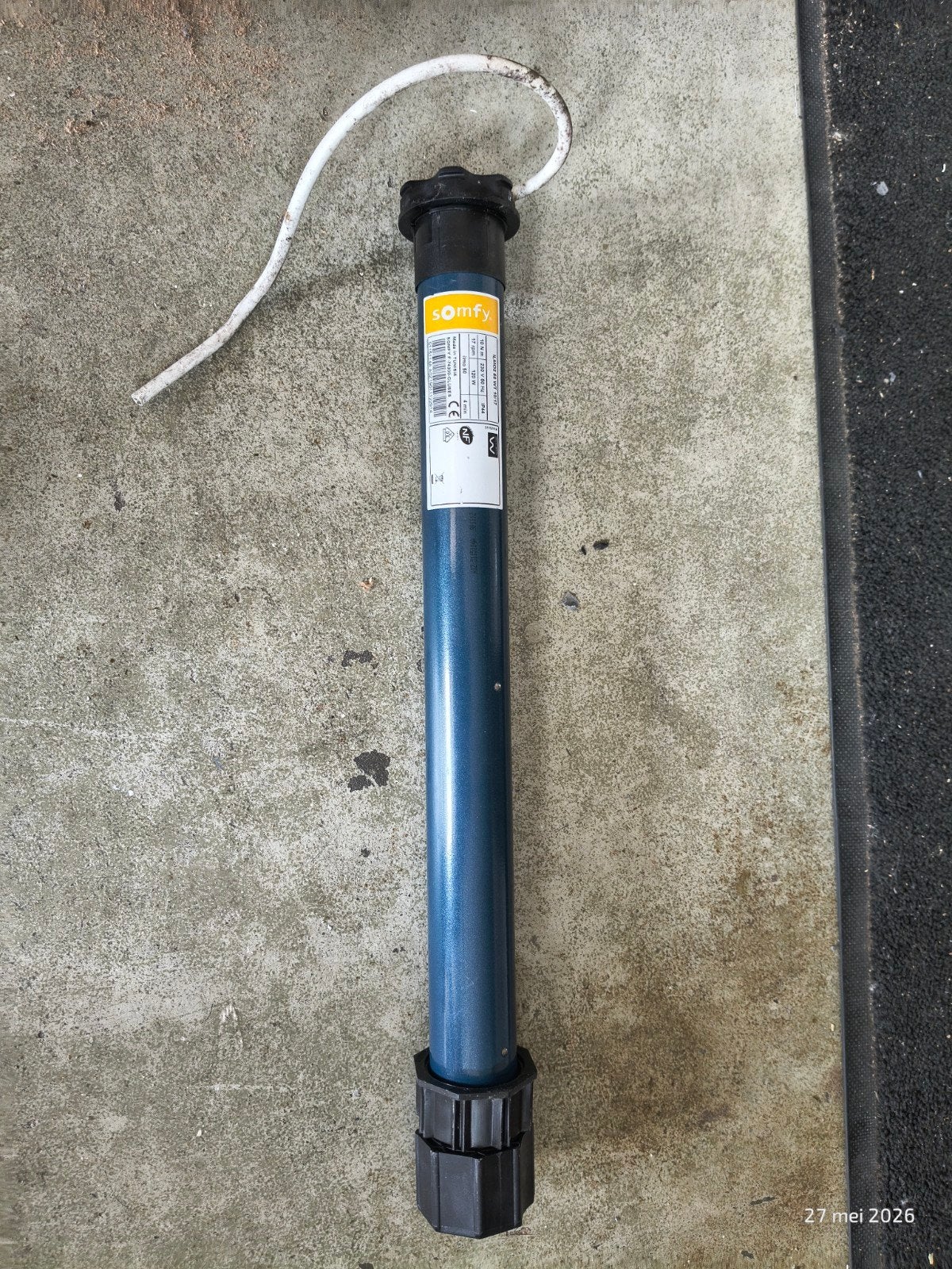 Somfy rolluik of screen motor, Ophalen, Minder dan 100 cm