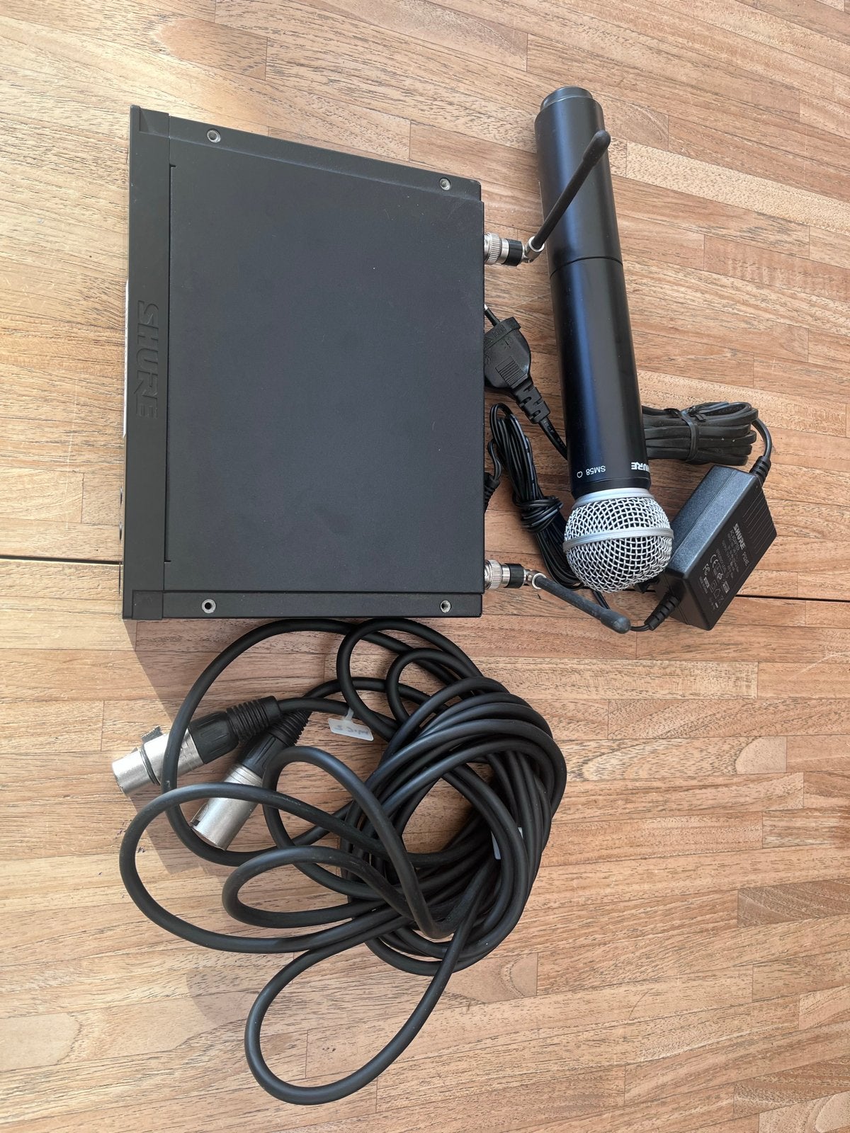 Shure SM58 Draadloze Microfoon Set (BLX4R), Muziek en Instrumenten, Ophalen of Verzenden, Gebruikt, Zangmicrofoon, Draadloos