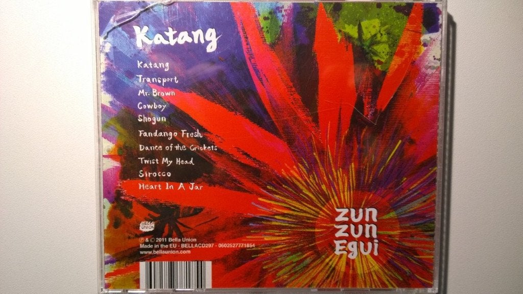 Zun Zun Egui - Katang, Ophalen of Verzenden, Zo goed als nieuw, Poprock, Album