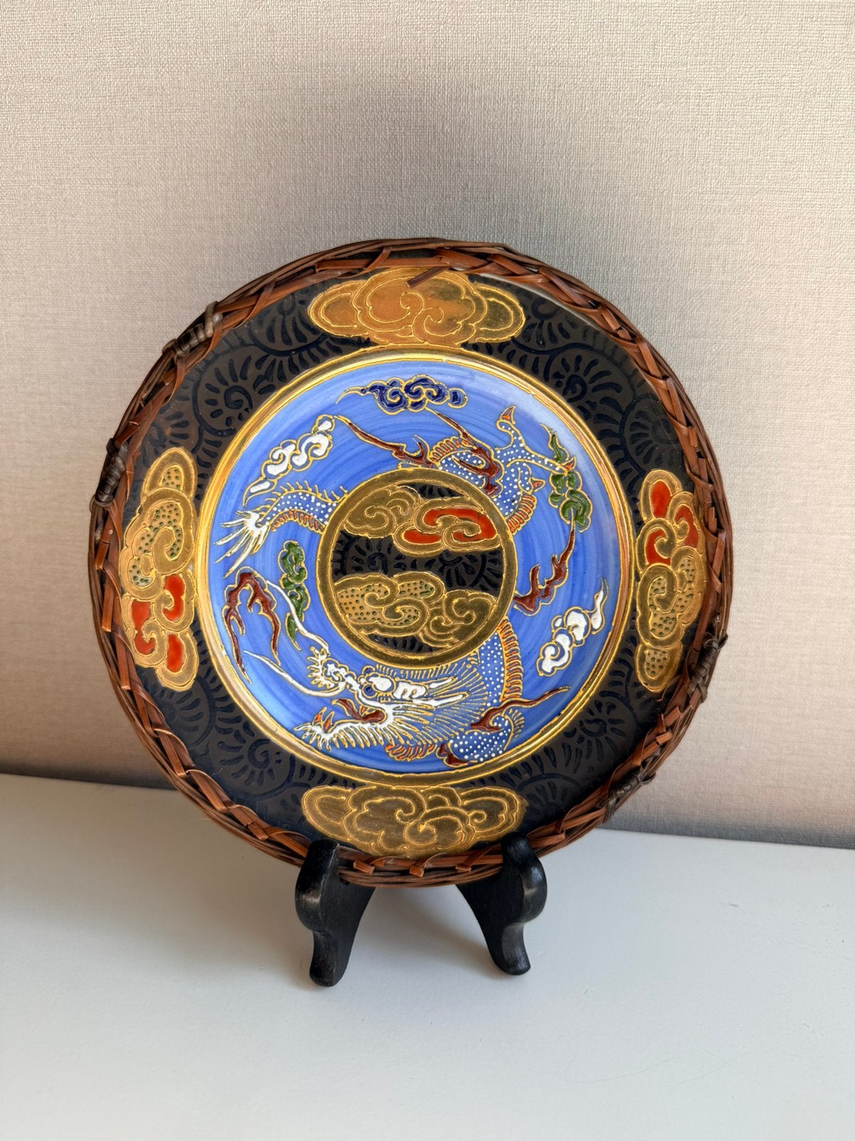 Kobe Japans porselein sierbord, Ophalen of Verzenden