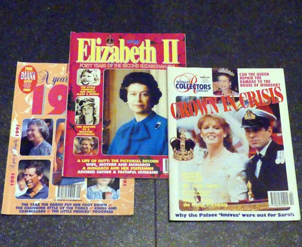 Royalty Collectors editions 5 6 7 tijdschriften koningshuis, Ophalen of Verzenden, Gebruikt, Buitenland, Tijdschrift of Boek