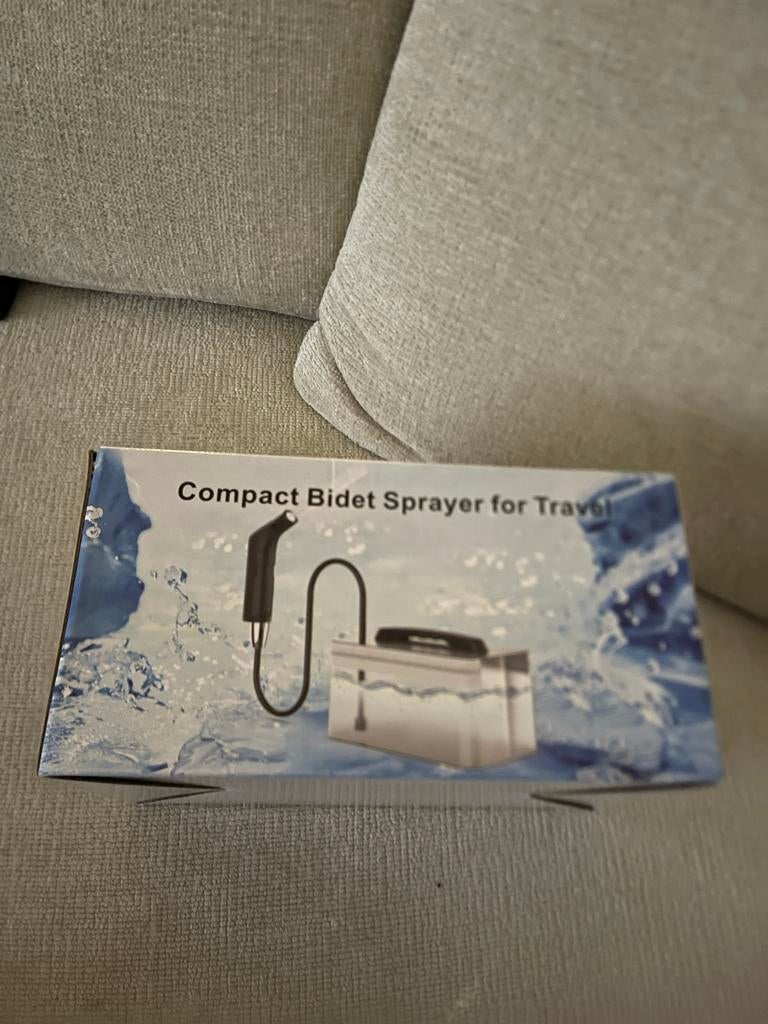 Compacte Draagbare Bidet Sproeier voor Reizen, Doe-het-zelf en Verbouw, Sanitair, Ophalen of Verzenden, Nieuw, Overige typen