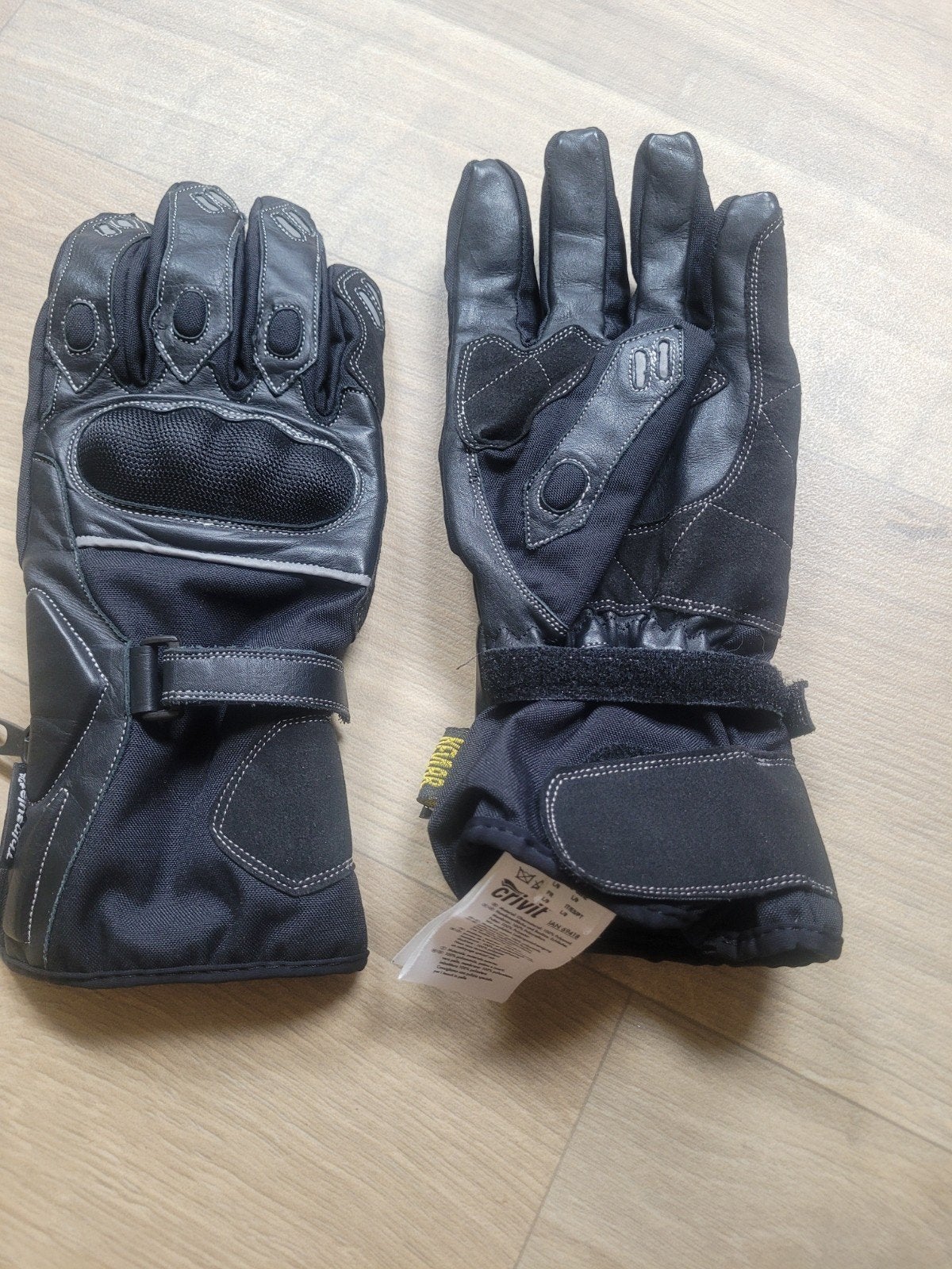 Crivit motorhandschoenen maat L, Motoren, Ophalen of Verzenden, Tweedehands, Handschoenen, Crivit