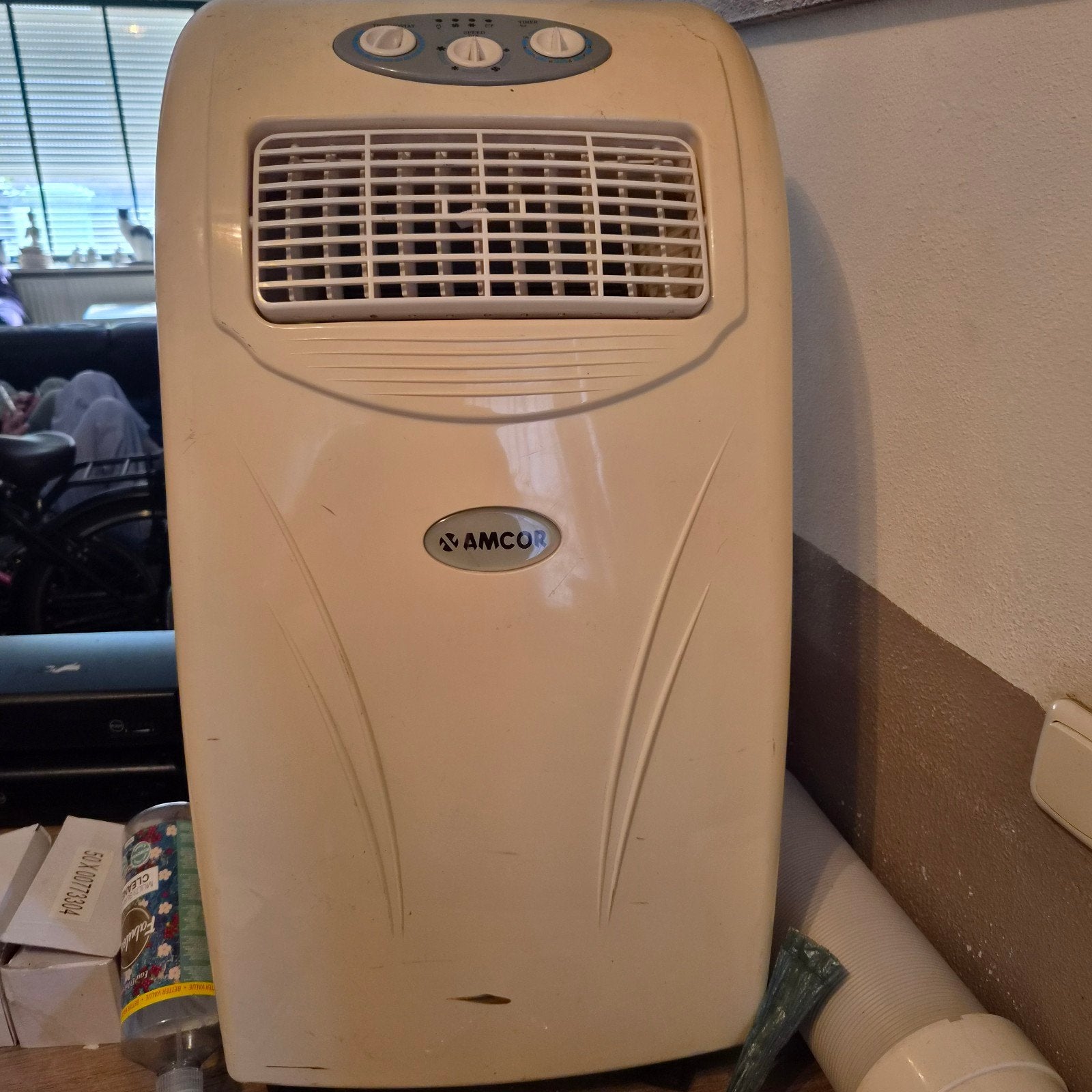 Amcor Mobiele Airco AC-10000M - Koelen en Ventileren, Witgoed en Apparatuur, Ophalen, Gebruikt, Minder dan 60 m³, Timer