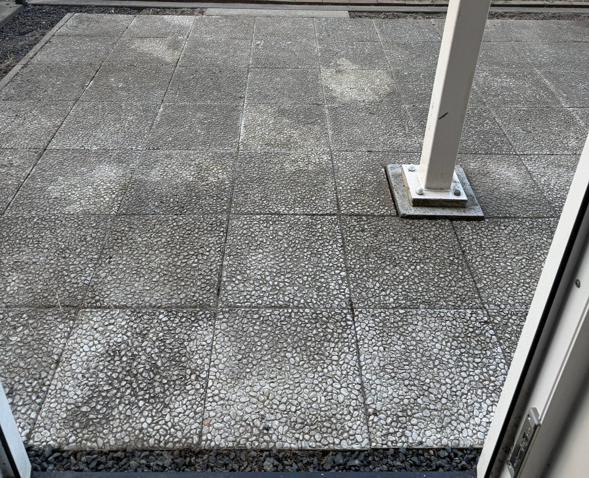 GRATIS tuintegels, Ophalen, Gebruikt, 10 m² of meer, Grind