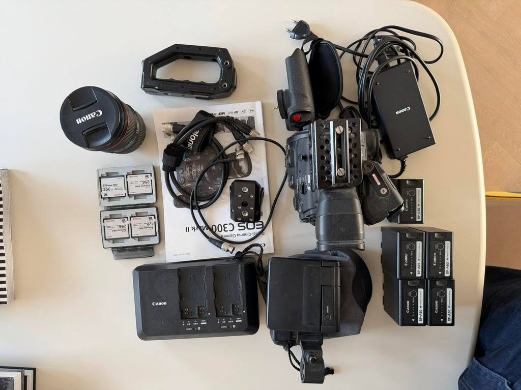 Canon C300 mark ii Body of compleet., Ophalen of Verzenden, Gebruikt