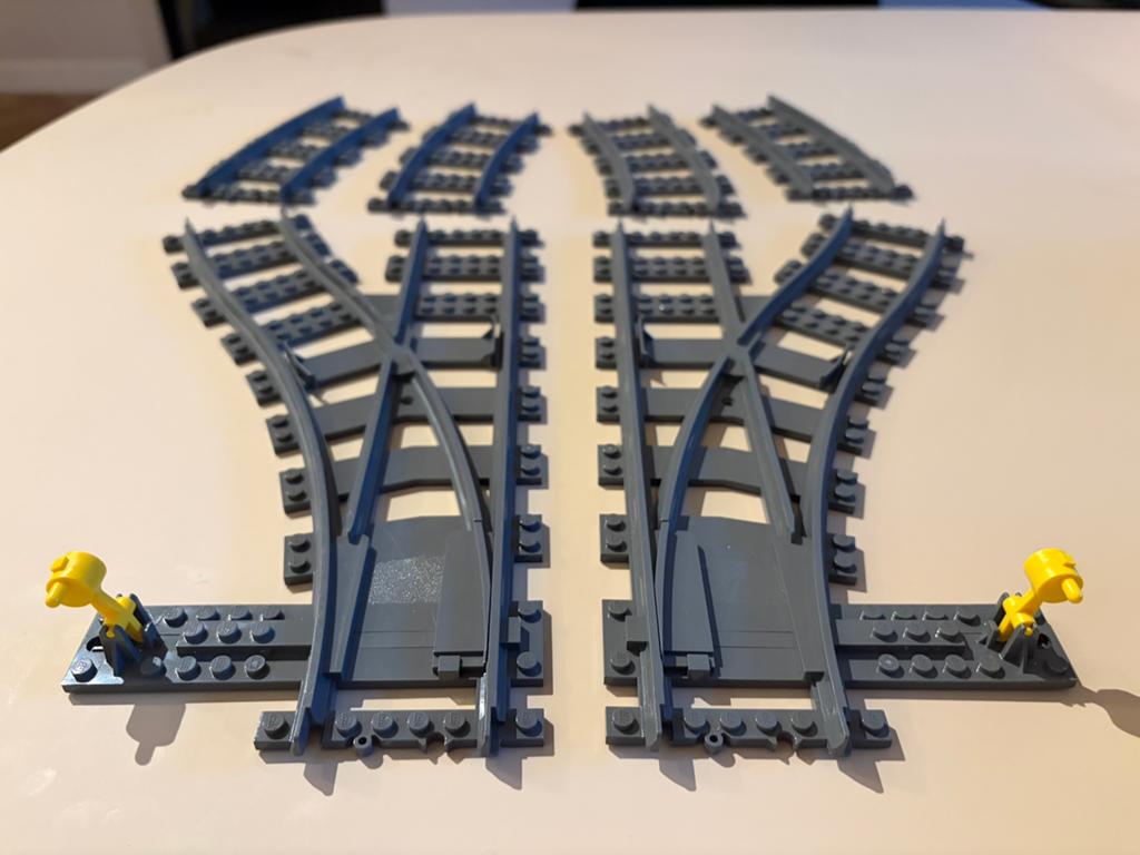 Lego train track (rc) 60238 (2), Kinderen en Baby's, Speelgoed | Duplo en Lego, City, Lego, Ophalen of Verzenden, Zo goed als nieuw