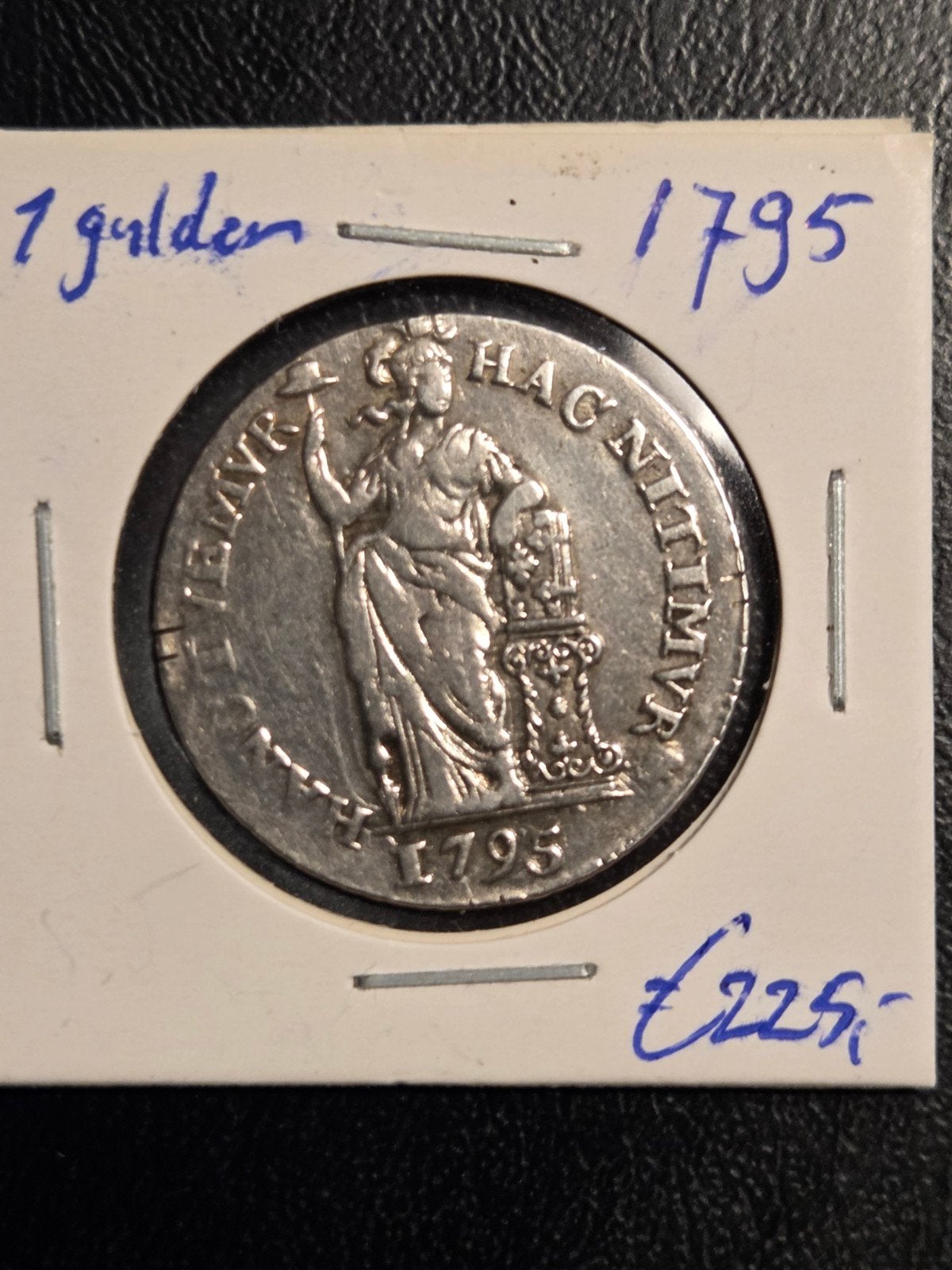 Zilveren 1 gulden munt 1795 - Vóór Koninkrijk, Postzegels en Munten, 1 gulden, Vóór koninkrijk, Zilver, Ophalen of Verzenden