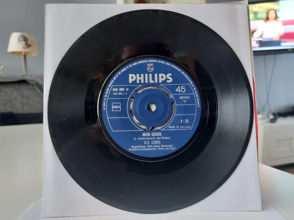7" Single D.C. Lewis - Mijn Gebed / De Laatste Zeven Dagen, Cd's en Dvd's, Vinyl Singles, Ophalen of Verzenden, Gebruikt, Nederlandstalig