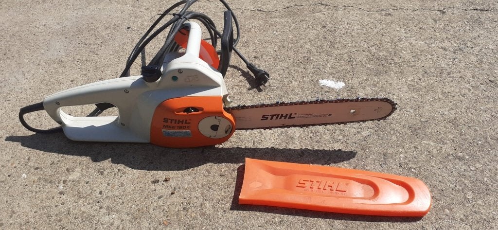 Stihl MSE 180C kettingzaag, Doe-het-zelf en Verbouw, Gereedschap | Zaagmachines, Ophalen, Stihl, Gebruikt, Stihl