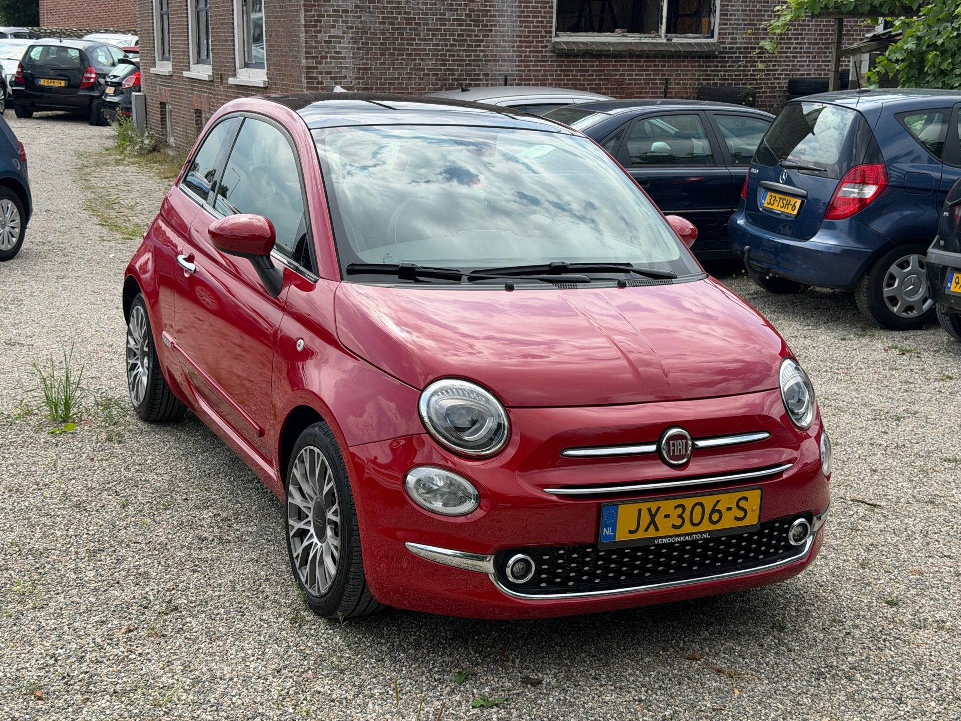 Fiat 500 0.9 TwinAir Turbo Lounge Automaat Clima Pano Laag K, Auto's, Parkeersensor, Gebruikt, Origineel Nederlands, Bedrijf