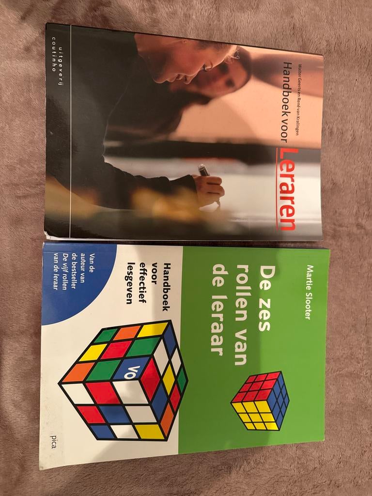 Handboek voor Leraren & De zes rollen van de leraar, Boeken, Ophalen of Verzenden, Gamma, Gelezen, HBO