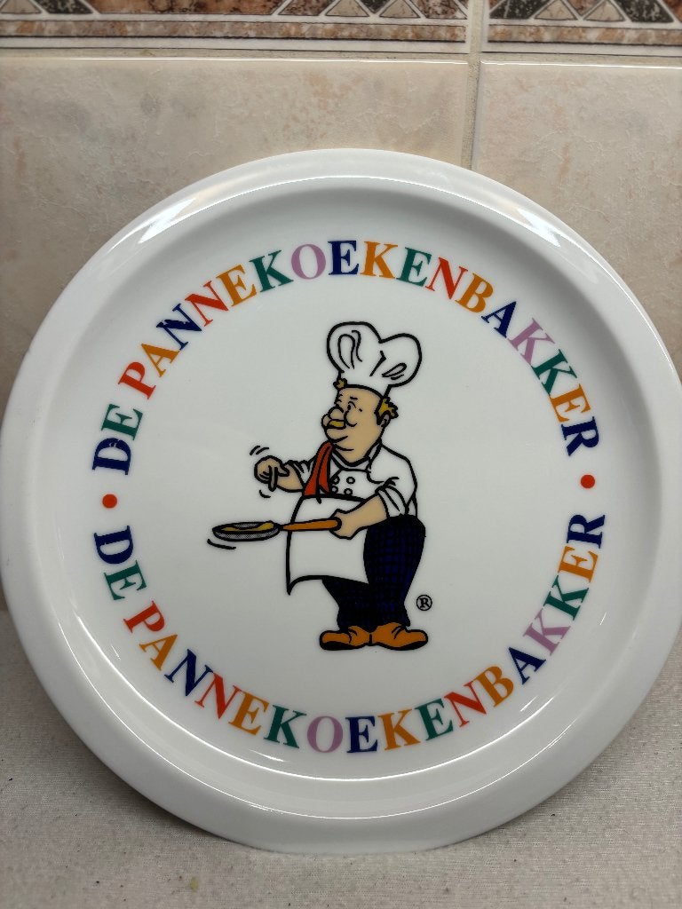 Pannenkoeken Serveer Bord Bakker, Antiek en Kunst, Curiosa en Brocante, Ophalen of Verzenden