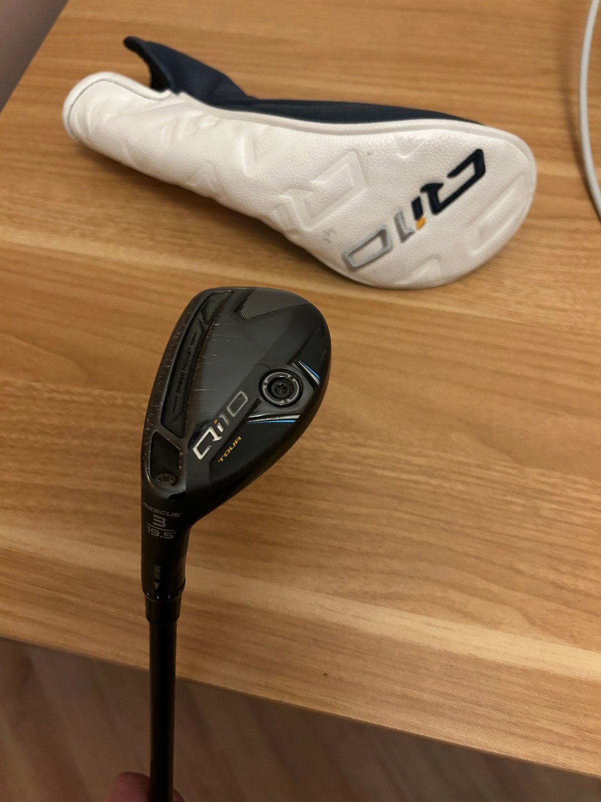 Taylormade Qi10 Tour Hybrid 3 Linkshandig, Sport en Fitness, Ophalen of Verzenden, Gebruikt, Club, Overige merken
