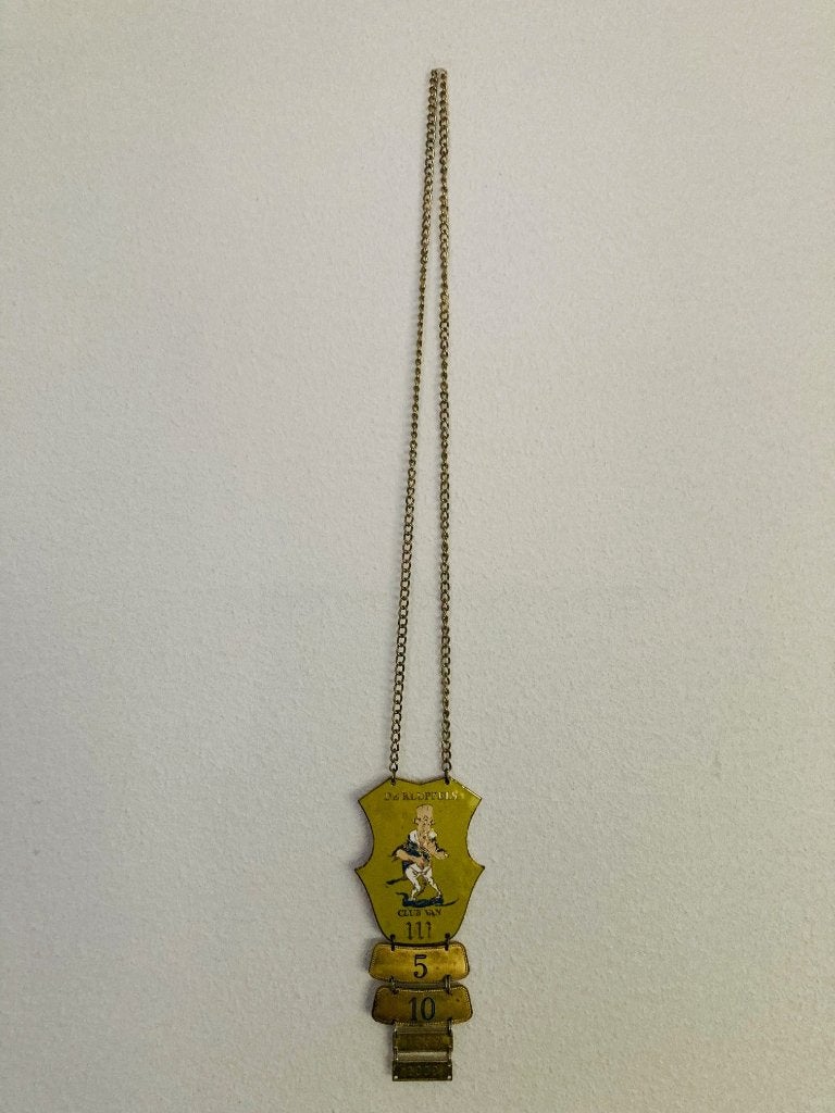Carnaval onderscheiding/ketting CV Houtse Kluppels Helmond, Ophalen of Verzenden, Overige materialen, Nederland