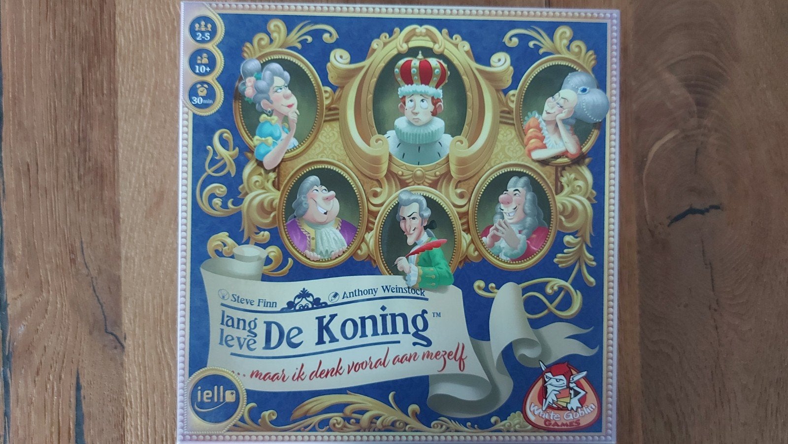Lang Leve De Koning - Strategisch Kaartspel, Vijf spelers of meer, Ophalen of Verzenden, Zo goed als nieuw, Iello