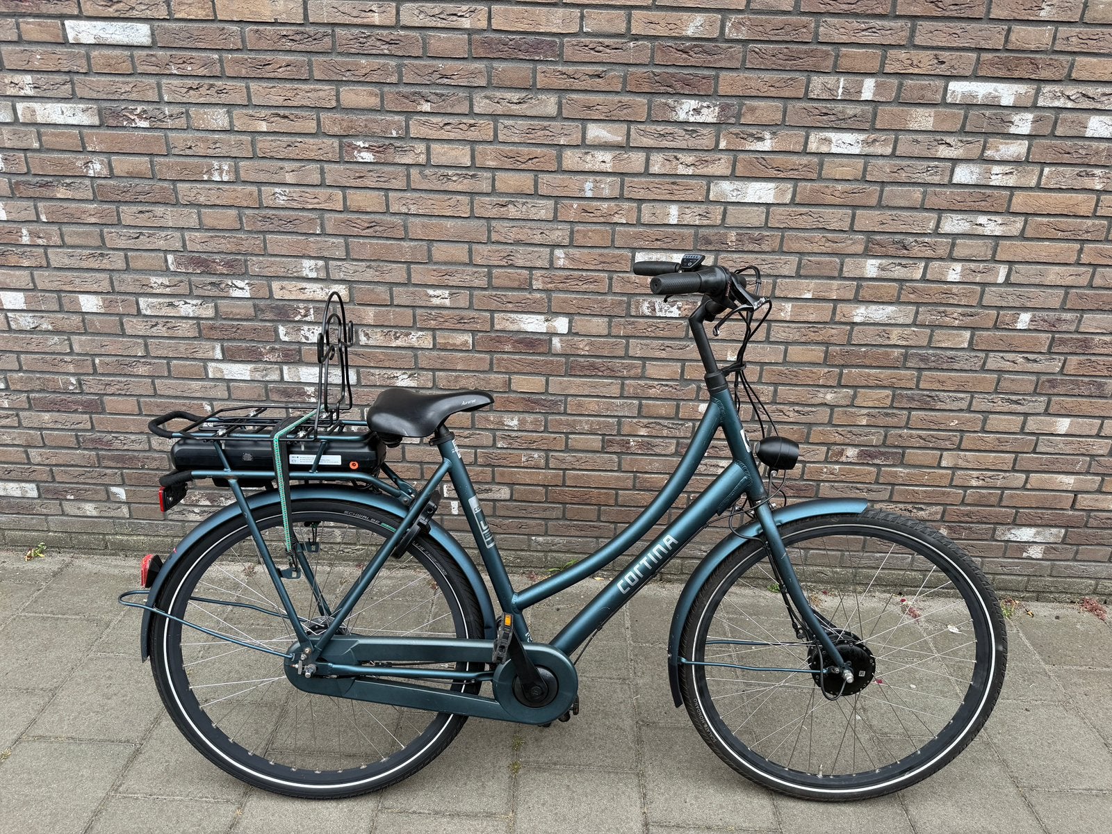 Cortina u1 e-bike D56 N7 goed onderhoud, Fietsen en Brommers, Ophalen, Zo goed als nieuw, Cortina, 50 km per accu of meer