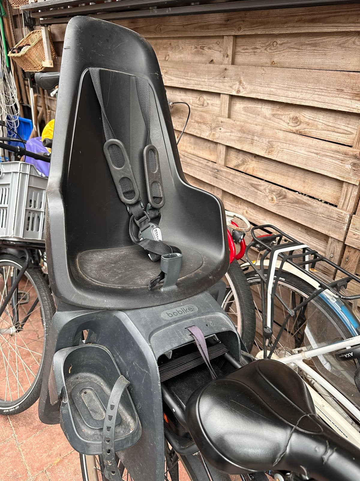 Bobike fietsstoeltje achterop - Gebruikt, Ophalen, Achterzitje, 9 t/m 18 kg, Gebruikt