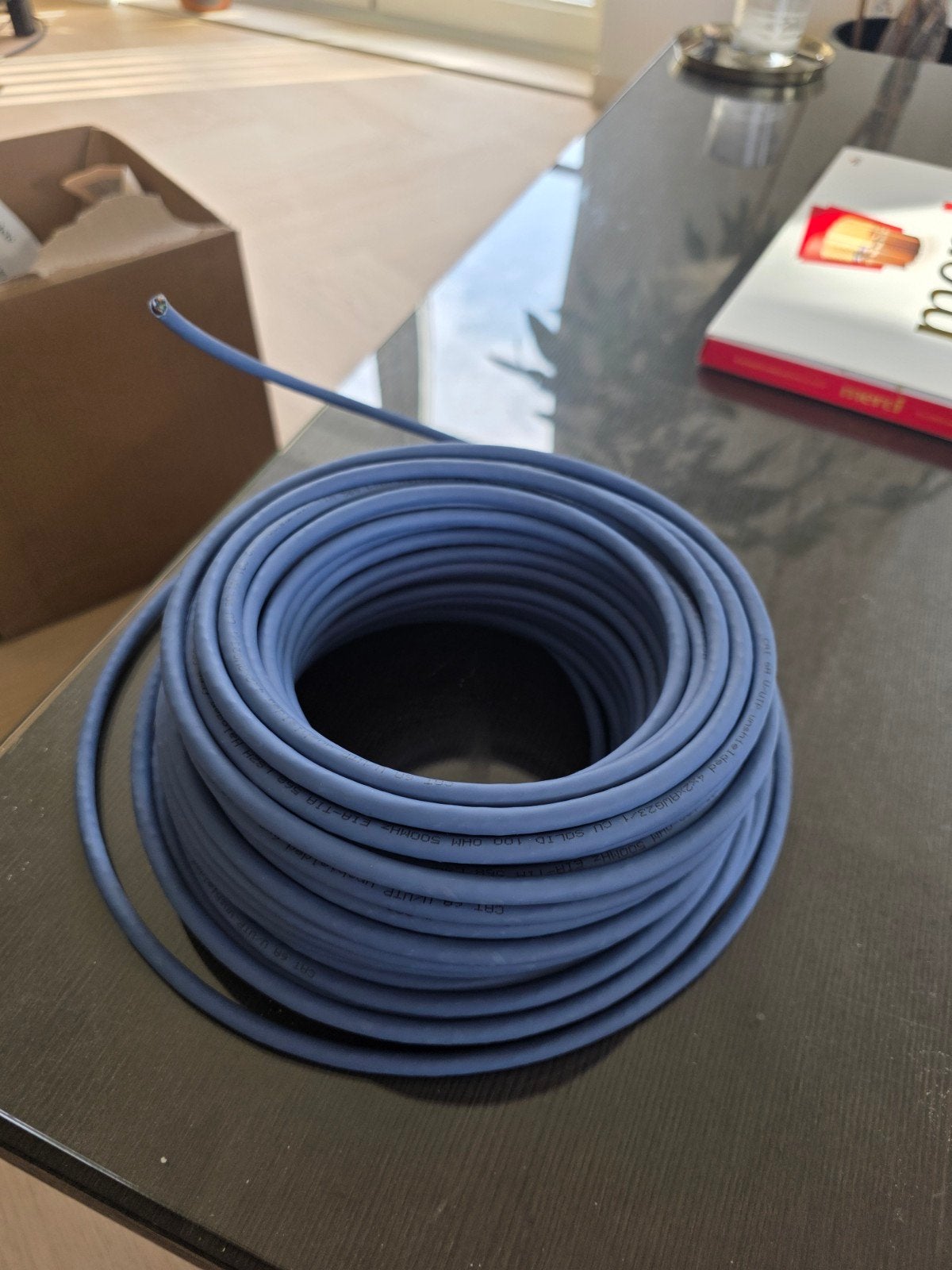 ~35m CAT 6A U/UTP netwerkkabel - 500MHz LSZH, Ophalen of Verzenden, Nieuw