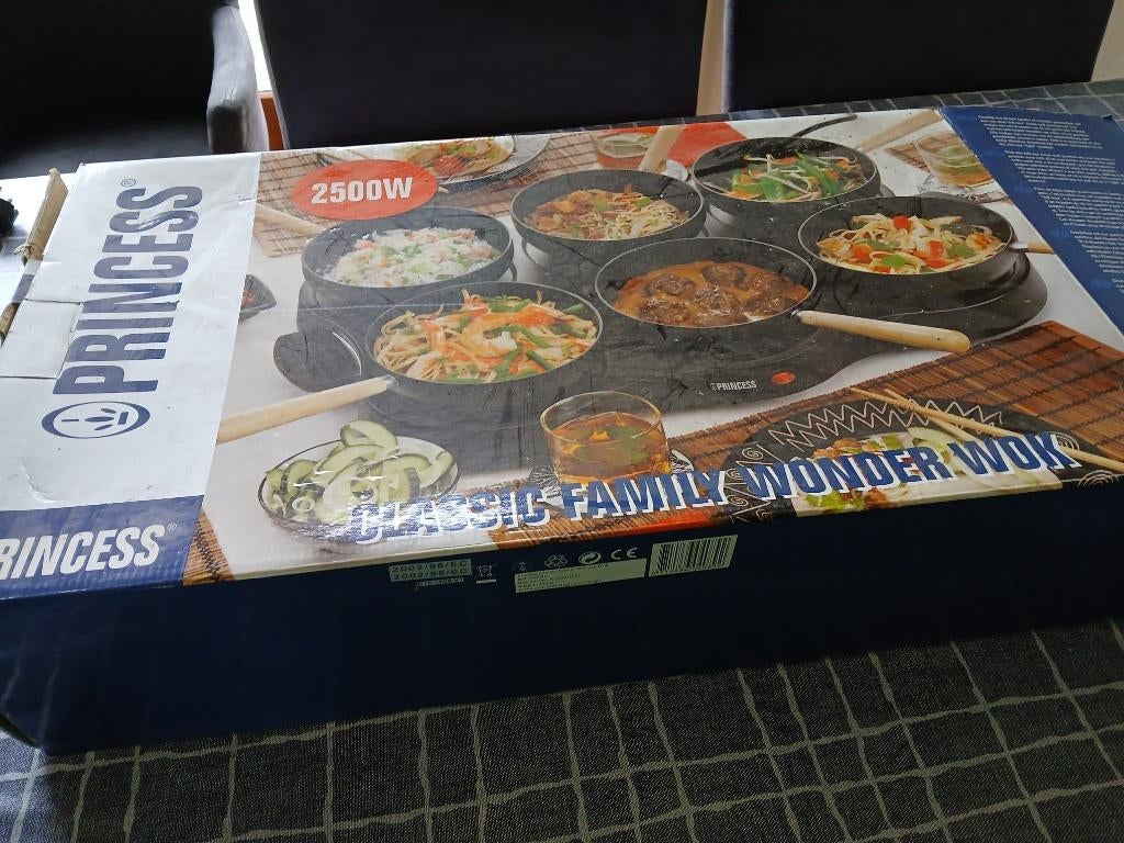 Princess Classic Family Wonder Wok NIEUW, Ophalen of Verzenden, Nieuw, 4 t/m 7 personen