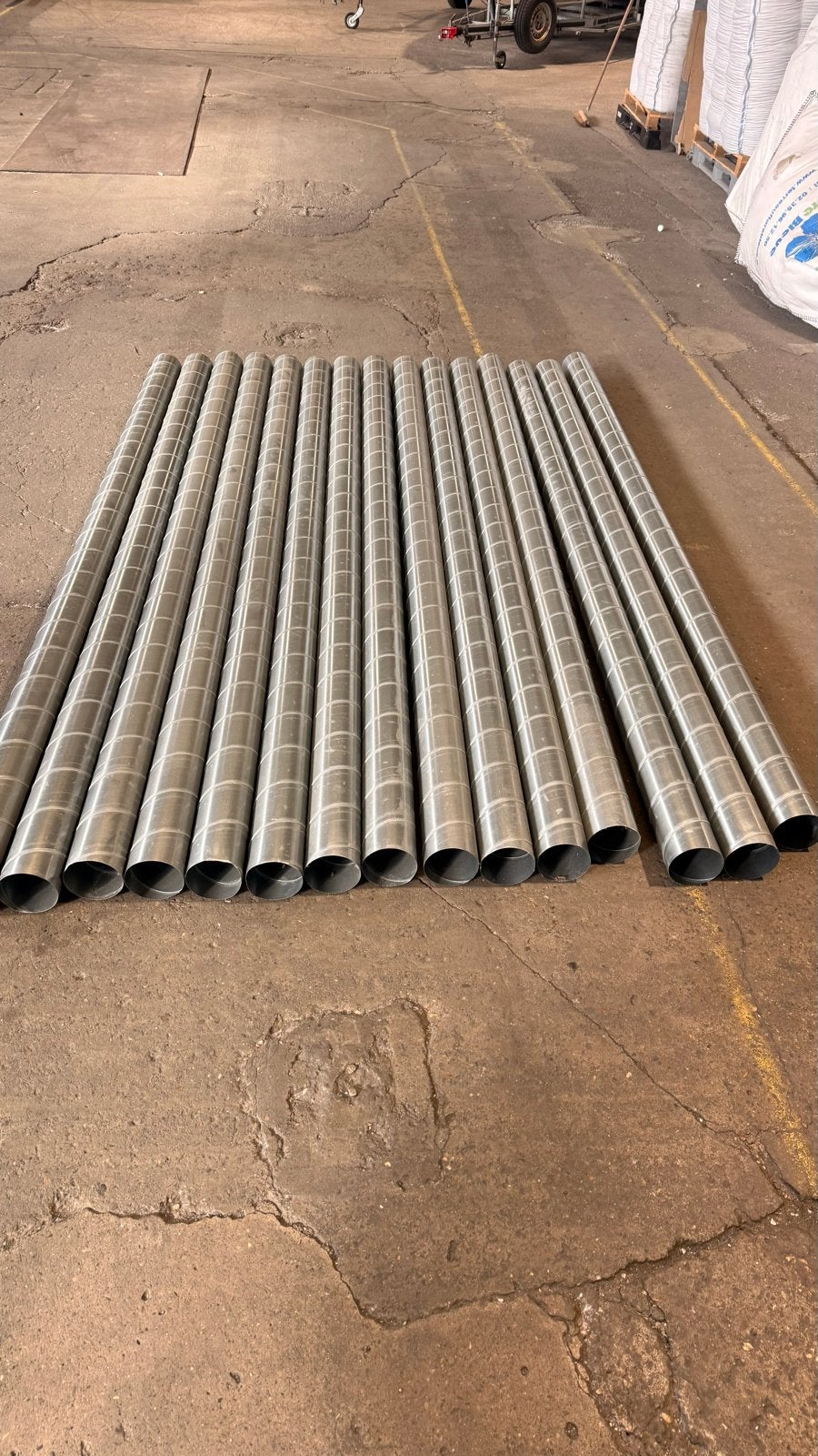 Nieuwe 15x R-Vent Spirobuizen voor afvoer/ventilatie, Ophalen, Afvoer, 2 tot 4 meter, 80 mm of meer