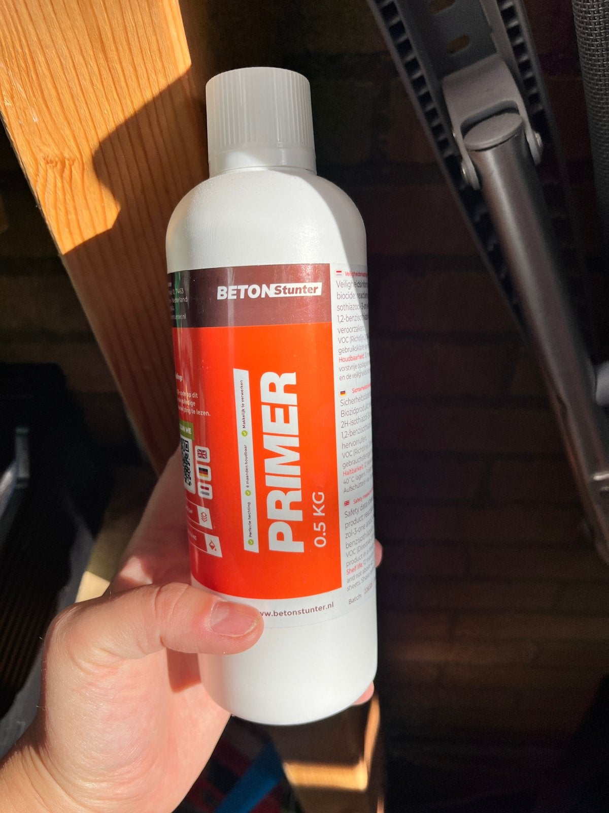 Betoncire primer (nieuw) betonstunter 500ml, Ophalen of Verzenden, Zo goed als nieuw