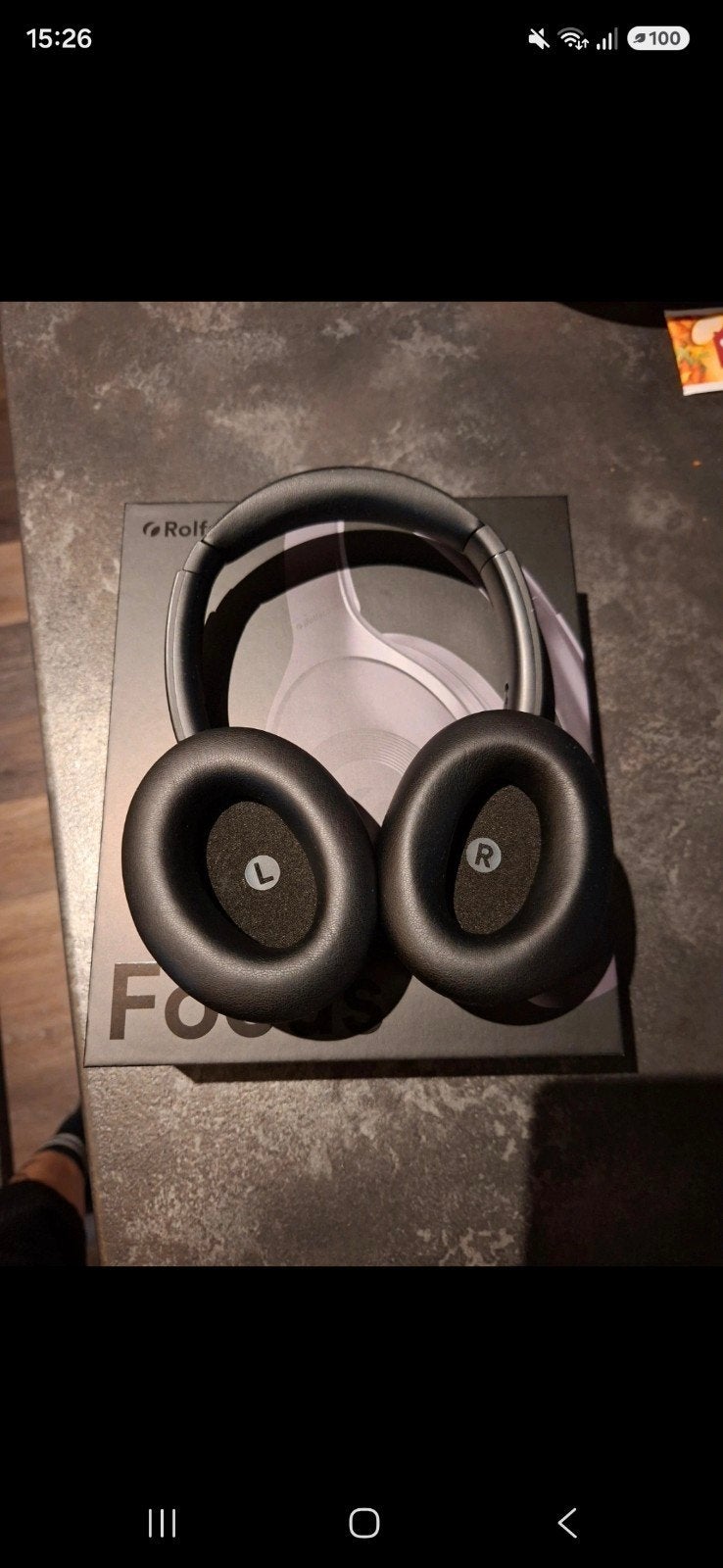 Rolfstone focus pro noise canceling koptelefoon, Verzenden, Zo goed als nieuw, Overige merken