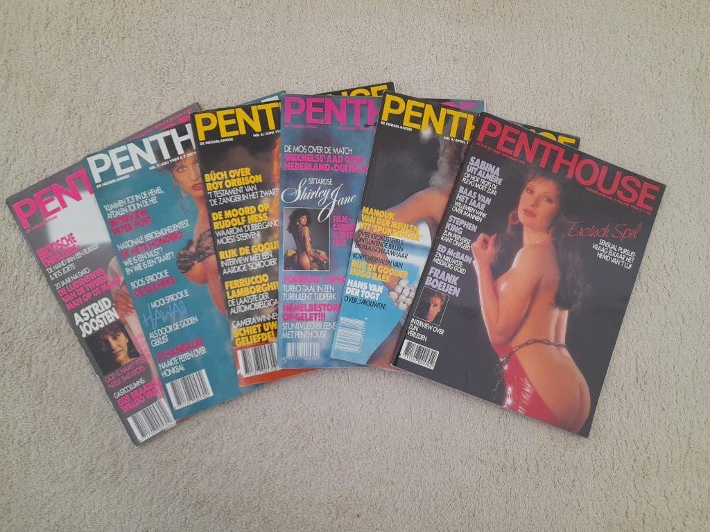 Collectie Penthouse Nederland – 62 stuks (1987–1997), Boeken, Ophalen of Verzenden, Gelezen, Glossy