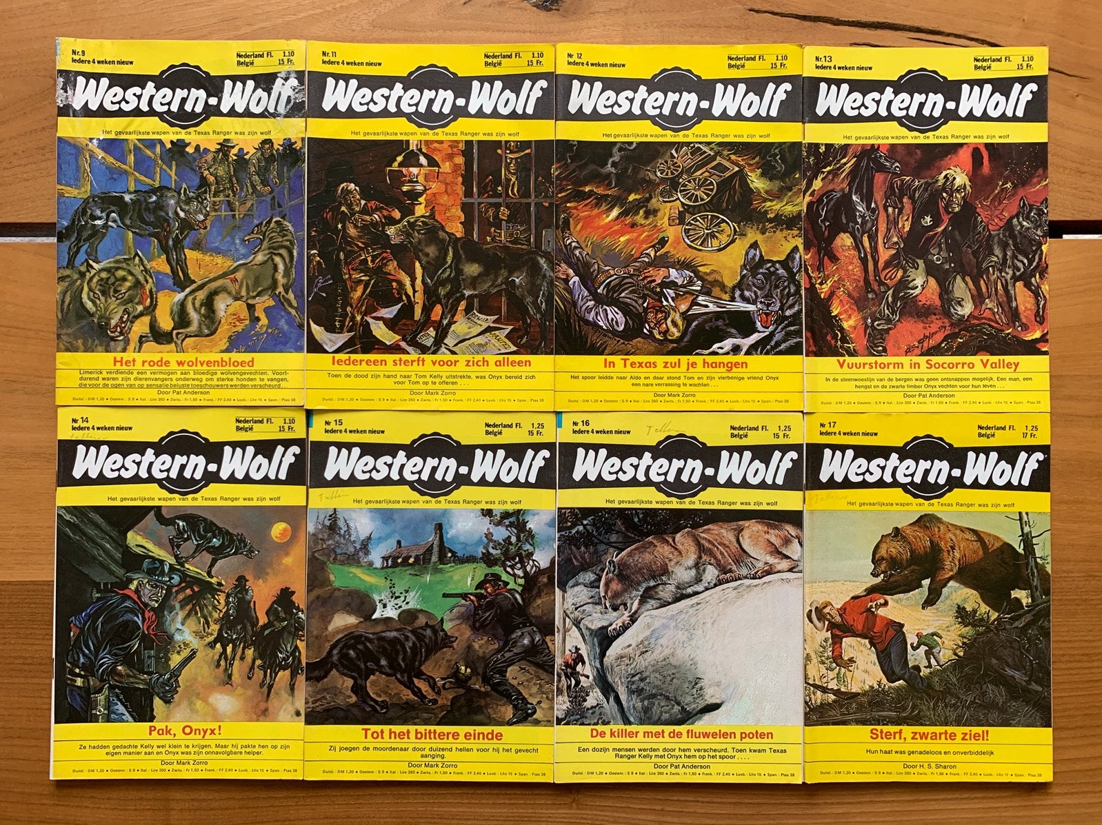Western - Wolf / Pulp Magazines Jaren 70 (22 Stuks), Ophalen of Verzenden, 1960 tot 1980, Nederland, Tijdschrift