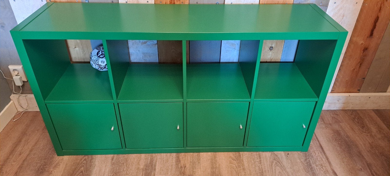 Groene Kallax kast van Ikea, Ophalen, Zo goed als nieuw, Ikea