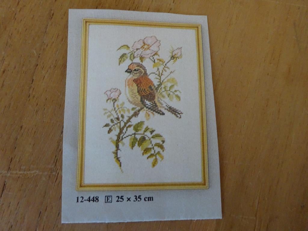 borduurpatroon van een vogel, Ophalen of Verzenden, Gebruikt, Handborduren, Patroon