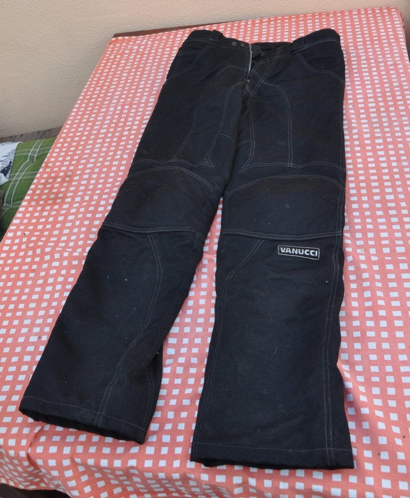 Vanucci motorbroek dames, Ophalen, Tweedehands, Dames, Broek | textiel