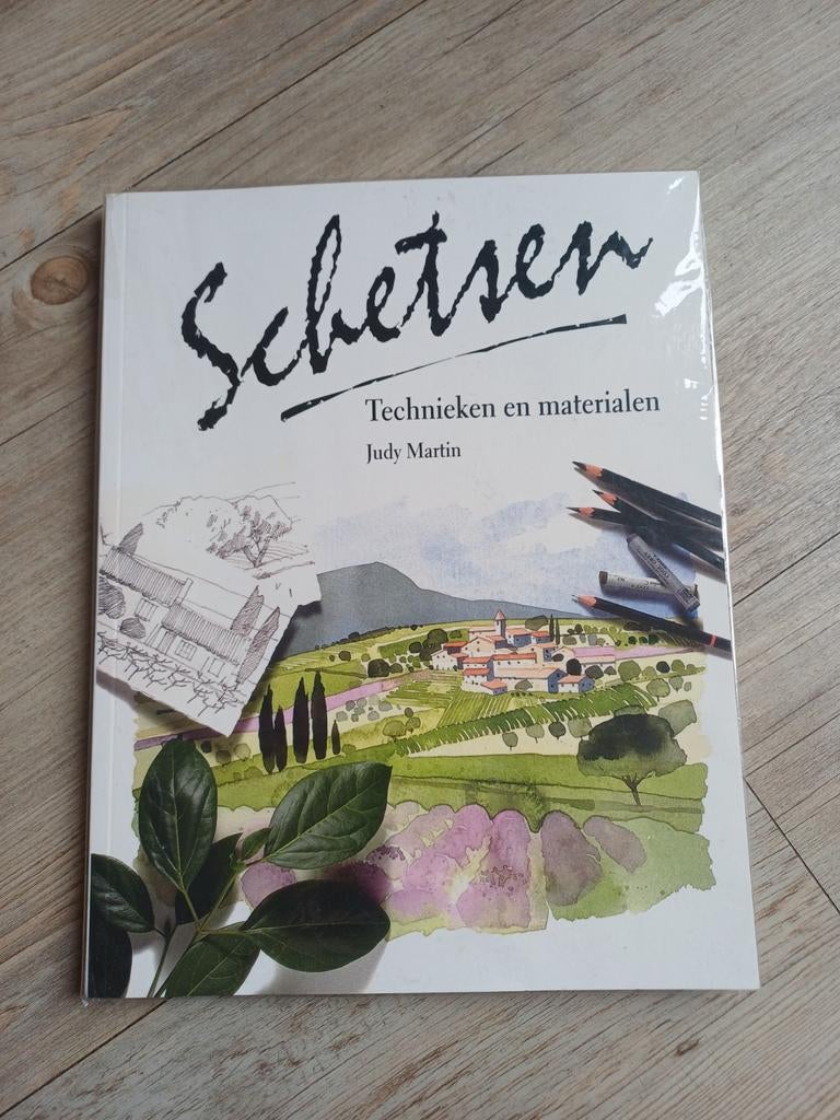 Schetsen: Technieken en Materialen - Judy Martin, Boeken, Ophalen of Verzenden, Zo goed als nieuw, Overige onderwerpen, Judy Martin