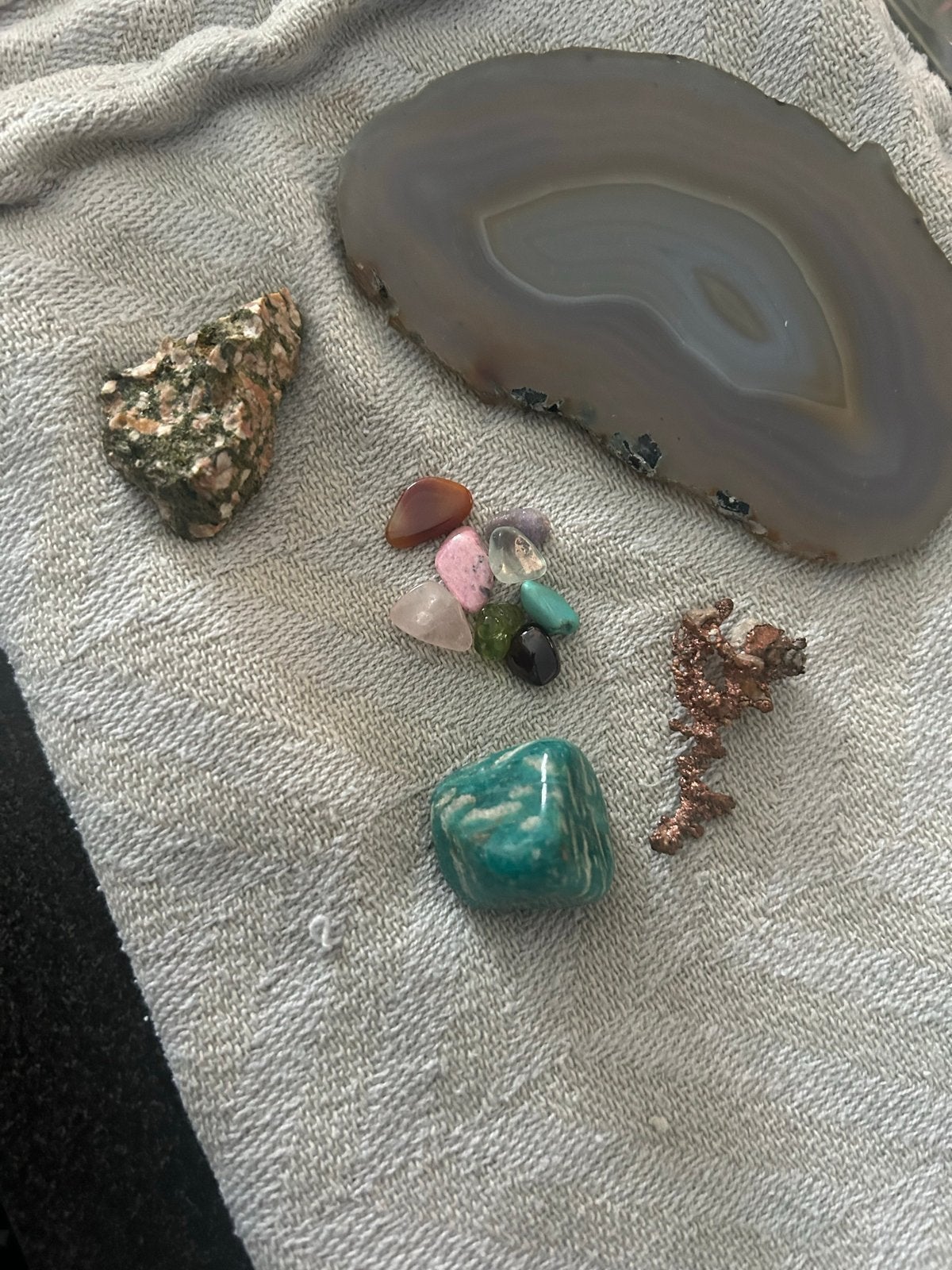 Diverse kristallen en mineralen collectie, Sieraden, Tassen en Uiterlijk, Ophalen of Verzenden, Gebruikt