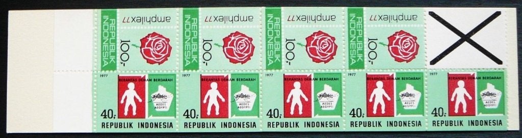 Indonesie Postzegelboekje 4a postfris 1978, Ophalen of Verzenden, Postfris, Zuidoost-Azië
