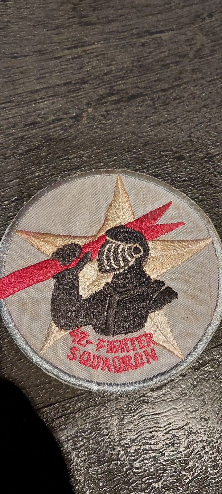 Mid-1950s USAF 42nd Fighter Squadron, 54th Fighter Group Air, Ophalen of Verzenden, Luchtmacht, Amerika, Embleem of Badge