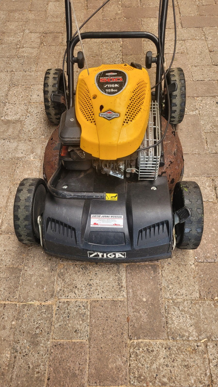 stiga grasmaaier, Ophalen, Gebruikt, 50 cm of meer