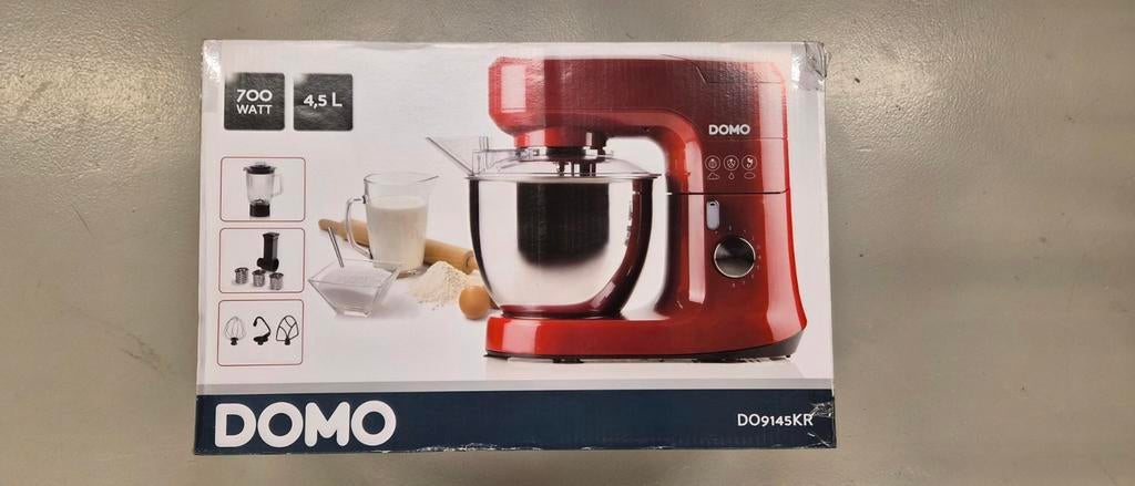 Domo DO9145KR keukenmixer rood, Ophalen of Verzenden