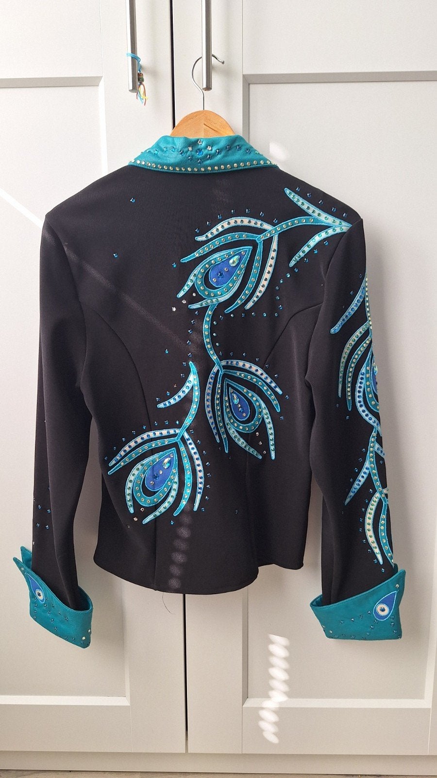1849 western showblouse maat S als nieuw, Overige merken, Ophalen of Verzenden, Zo goed als nieuw, Ritssluiting