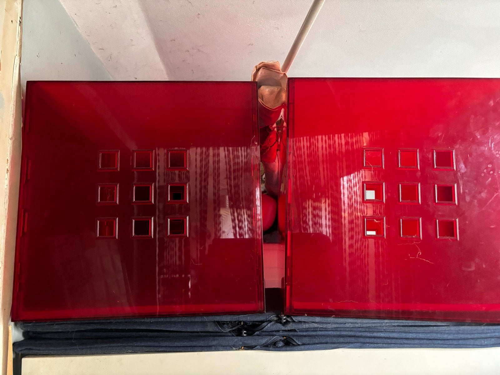 Lekman bakken voor IKEA Kallax kast - Rood, Ophalen, Gebruikt, 5 – 50, Minder dan 50 cm