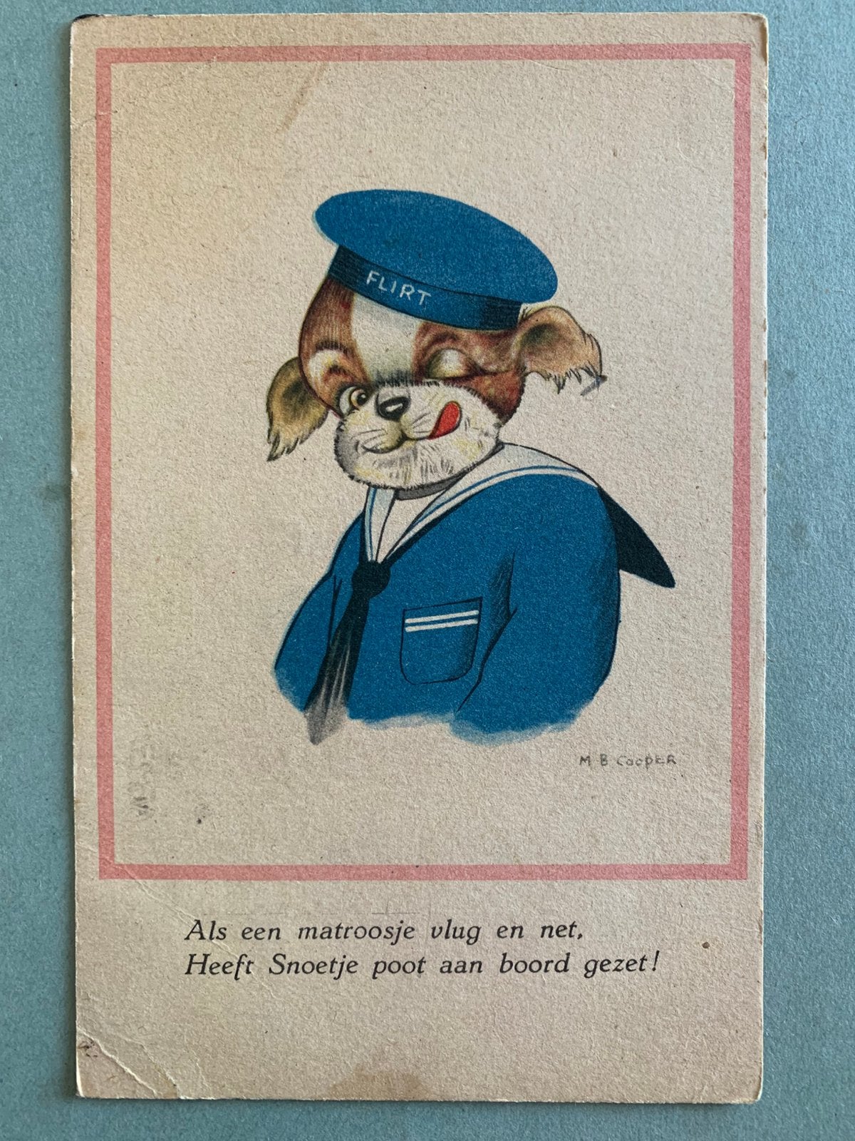 1951 Snoetje de matroos, Ophalen of Verzenden, 1940 tot 1960, Gelopen, Overige thema's