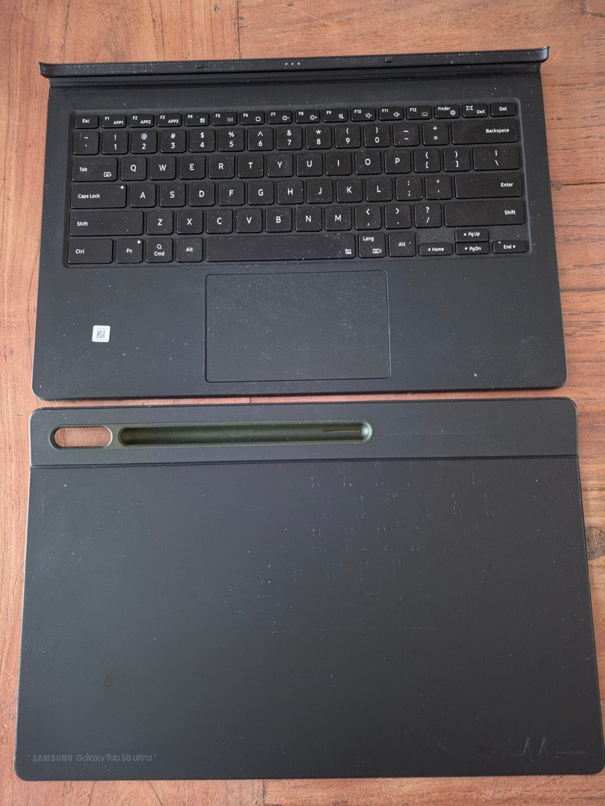 Samsung Galaxy Tab S8 Ultra Book Cover Keyboard, Ophalen, Gebruikt, Galaxy Tab S8 Ultra Book Cover Keyboard, Samsung