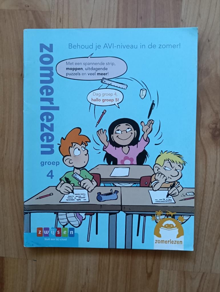 Zomerlezen Groep 4 - Behoud je AVI-niveau in de zomer!, Boeken, Ophalen of Verzenden, Gelezen, Overige niveaus, Nederlands